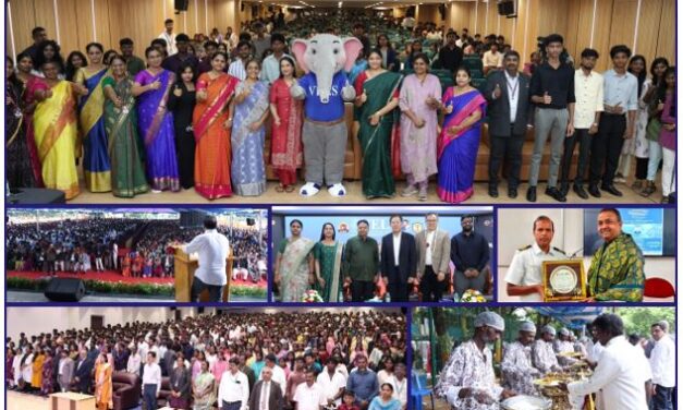 VELS Welcomes Freshers with Grand Celebrations Across Four Campuses in Chennai
