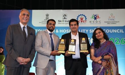 Frankfinn Institute of Air Hostess Training Receives Three Prestigious Awards at THSC Connect 2026 in New Delhi